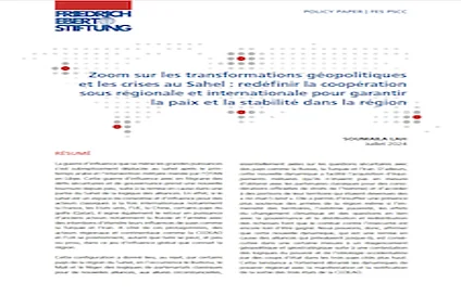 Zoom sur les transformations géopolitiques et les crises au Sahel