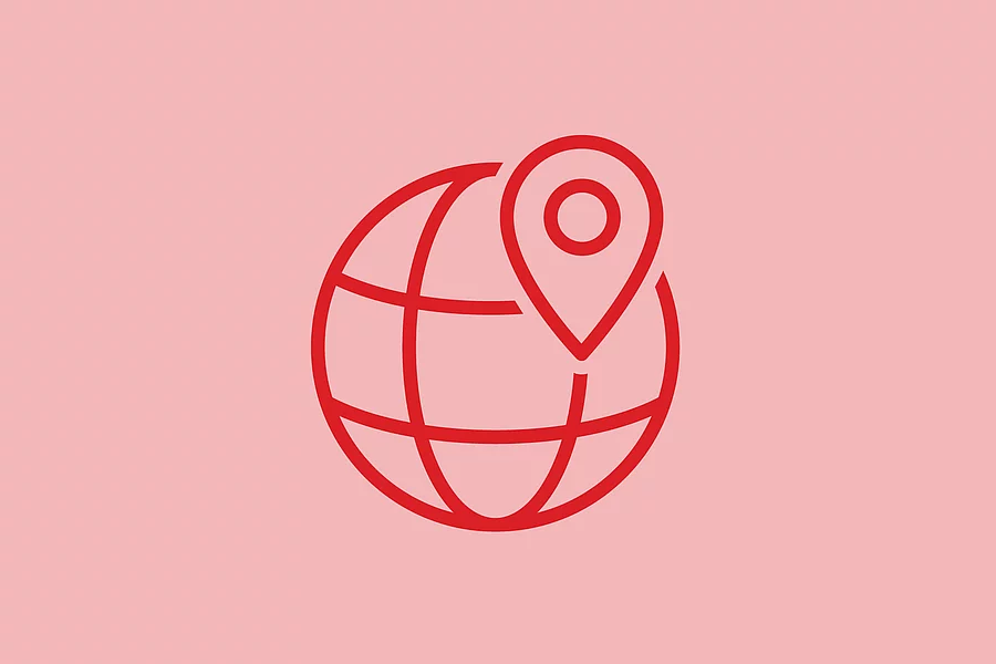 The FES icon shows a red globe with a location marker.