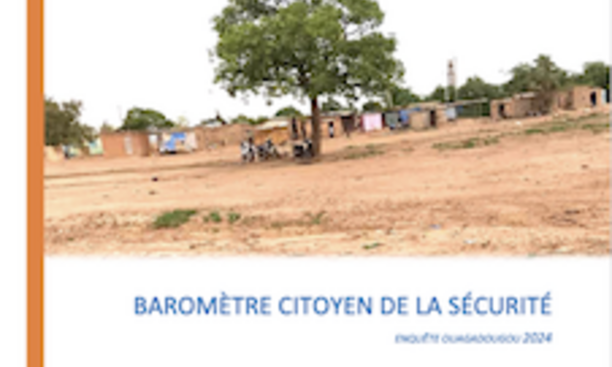 Baromètre citoyen de la sécurité