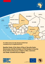 Baseline study of the state of play of security sector governance and the inclusion of civil society in security sector reform processes in Nigeria, Mali, Cameroon and Wider ECOWAS/ECCAS Region